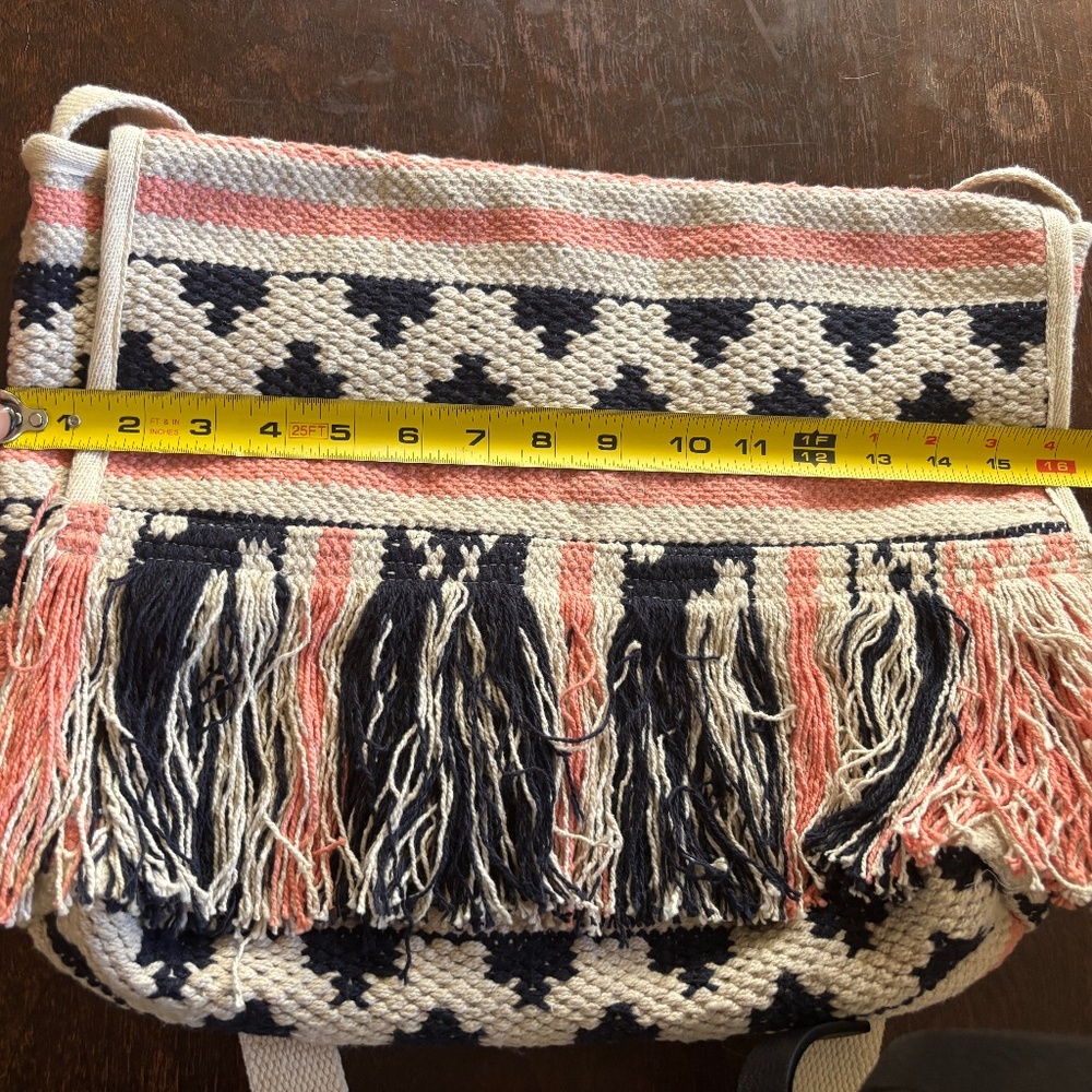 LOVESTITCH TAPESTRY MESSENGER BAG-NWOT - Picture 10 of 11